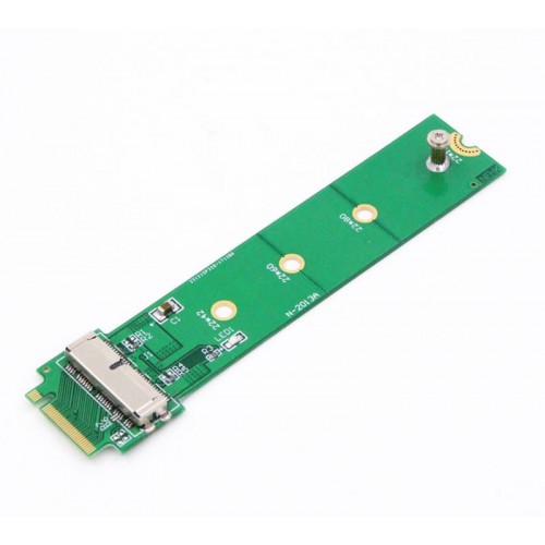 Hard Disk Adapter SSD M2 to M.2 NGFF PCIE X4 Adapter for MacBook Air Mac Pro 2013 2014 2015 A1465 A1466 M2 SSD green