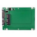 1.8 Inch Micro SATA 16 Pin to 2.5 Inch SATA 22 Pin 7+15 Adapter Card Hard Disk External Case SSD Enclosure None