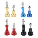 Metal Thumb Knob Stainless Bolt Nut Aluminum Alloy Screw Set For GoPro Osmo Hero Accessory Black