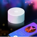 Cute Portable Mini Voice Control Bluetooth Speaker with Phone Function Blue