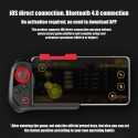 For Android IOS Game Controller PG-9121 Wireless Bluetooth for Tablet PC TV Box One-handed Smartphone Android Game Joystick As 
