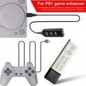 DN Mini Stick for Game Box PS1 Compatible with Open Source Simulator Expansion Pack Built-in 7000 Games Silver