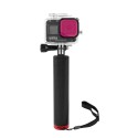 Sports Camera Waterproof Shell Protective Cover Underwater Photography Diving Stick Buoyancy Stick for GoPro Hero 8 Camera Acce