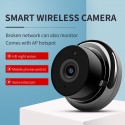 Mini WiFi Camera 720P Home Security Wireless Monitor Night Vision Motion Detection Indoor Outdoor Video Recorder EU Plug