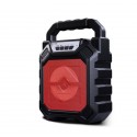 Outdoor Portable Wireless Bluetooth Speaker Can Insert Tf Card Usb Flash Disk High Power Loudspeaker red