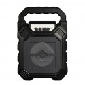 Outdoor Portable Wireless Bluetooth Speaker Can Insert Tf Card Usb Flash Disk High Power Loudspeaker black