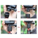 Magnetic Quick Release Mount Adapter for DJI OSMO ACTION for GoPro 8 7 6 5 Max Action Camera Ulanzi GP-4 black