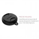 Silicone Lens Protective Cap For Insta 360 One R Leica One-Inch Wide-Angle Lens black