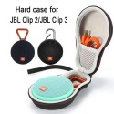 Shockproof Dustproof Hard Shell Protective Storage Case Bag for JBL Clip 2 3 Clip2 Clip3 Bluetooth Speaker black