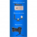 KINGJOY Officia KT-30 Mini Tripod Camera For Phone Aluminum Stand All Models Video Holder Stativ Mobile Flexible Digital DSLR b