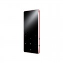 MP3 MP4 Player with Bluetooth Speaker Touch Screen and Built-in HiFi Portable Walkman with Radio /FM/ Recording Rose gold