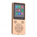 Mini Shiny USB Clip LCD Screen MP4 Media Player Support 32G TF Card Ultra Thin Lossless Sound MP4 Player with FM E-book black