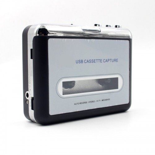 Cassette Player USB Walkman Cassette Tape Music Audio to MP3 Converter Player Save MP3 File to USB Flash/USB Drive