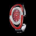 Women Lady Fashion Luxury Quartz Watch All Steel Analog Silver Dial Dress Watch Bracelet Wristwatch Oval black
