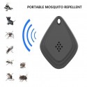 USB Charging Ultrasonic Flea Tick Repeller Insect Repellent black