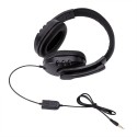 Stereo 3.5mm Wired Over Ear Gaming Headset Headphone for PS4 Xbox One Switch PC blue
