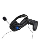 Stereo Wired Gaming Headset Headphones with Mic for PS4 Sony PlayStation 1PC black