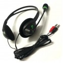 Headphones Earphones Gaming Headset 3.5mm Portable Headphone for PC Computer Black with packaging