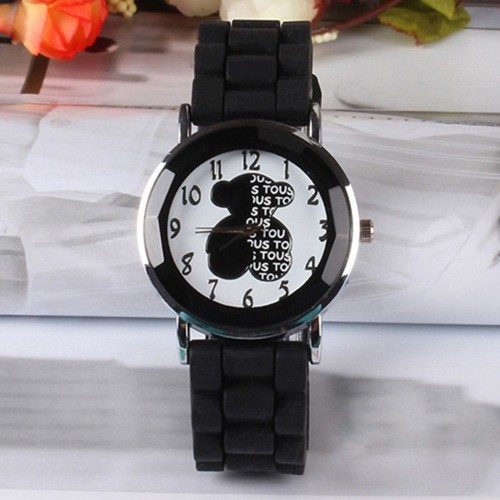 Fashion Classic Silicone Women Watch Simple Style Wrist Watch Silicone Rubber Casual Watch