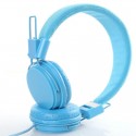 Kids Wired Ear Headphones Stylish Headband Earphones (No package)