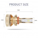 1Pair TX3570 Chip 8-48v 60W 12000LM 6000K Bulb H1 H4 H7 H11 9005 9006 Automobile LED Working Lamp Modification Headlamp 6000K c