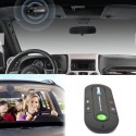 Car Sun Shield Mount Bluetooth 4.2 Car Hands Free Speakerphone System Calling Car Adapter black