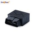 OBD II GPS Tracker 16PIN OBD Plug Play Car GSM OBD2 Tracking Device GPS Locator OBDII with Online Software IOS Andriod APP blac