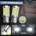 2pcs/set Car Light 1156-33smd-5730 Lens Brake Light Turn Signal Indoor Reading Light White light