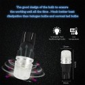 10pcs/set T10 LED Light Bulbs High Power Prismatic Lens Decoding Lamp Cool white light