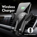 10W Qi Wireless Car Charger Holder for iPhone XS X 8 Fast Charging for Xiaomi Samsung Galaxy S9 S10 Car Phone Holder Charger bl