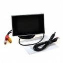 3.5 inch 480*272 TFT LCD Car Monitor Auto TV Car Rear View Camera Monitor Assist Backup Reverse Monitor Car DVD Screen black