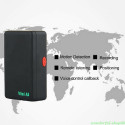 Mini A8 GPS Tracker Locator Car Kid Global Tracking Device Anti-theft Outdoor Device black