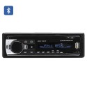 One DIN Bluetooth Car Stereo - 4x 60W Speaker Support, Front Aux In, USB + SD Card Slot, MP3, WAV, WMA, FM Tuner