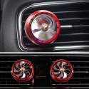 Air Freshener Car Air Perfume Mini Conditioning Vent Outlet Perfume Clip No. 8 with lights (deep sea blue)