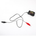 Car Motorcycle 12V Smart Fast Universal Portable Rechargeable Battery Charger black