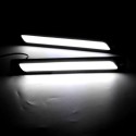 2pcs White DRL LED Car Daytime Running Lights Driving Bulbs Daylight Fog Light