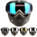 Motorcycle Helmet Mask Riding Off-road Equipment Outdoor Military Enthusiasts CS Goggles Mask
