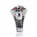 Car LED Cobra Head Manual / Automatic Gear Stick Shift Knob Shifter Lever Novelty Tool Universal Use LED red