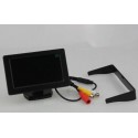 4.3 Inch Rearview Mirror Monitor - Button Control, 4:3 Ratio, 480x234