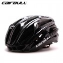 Ultralight Racing Cycling Helmet with Sunglasses Intergrally molded MTB Bicycle Helmet Mountain Road Bike Helmet white_M (54-58