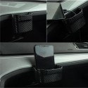 Car Storage Box Carbon Fiber Lines Stowing Tidying Multi-function car Organizer Storage Boxes Bag Container Phone Holder large