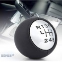 6 Speed Car Gear Stick Shift Knob For Peugeot 307 308 3008 407 5008 807 PARTNER B9 TEPEE For Citroen C3 C4 C8 Picasso black