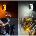 2pcs Motorcycle Turn Signal LED Light Indicator Blinker Handle Bar End Handlebar Turn Signal Corner Light