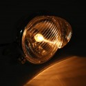 12v Universal Chrome Color ABS Motorcycle Fog Lights Headlight Lamp 1