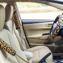 Sunflower Seat Belt Shoulder Pads Car Accessories for Women Girl 4pcs