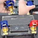 Car Battery Terminals Connector Switch Clamps Quick Release Positive and Negative Connection Terminal Red blue