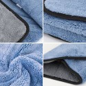 Car Care Polishing Wash Towels Car Clean Towels Plush Microfiber Washing Drying Car Cleaning Cloth Blue gray