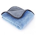 Car Care Polishing Wash Towels Car Clean Towels Plush Microfiber Washing Drying Car Cleaning Cloth Blue gray