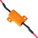 2pcs 25W 25ohm LED Load Resistor for Turn Signal LED License Plate Lights & DRL 25W 25ohm