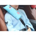 Car Headrest Seatbelt Cushion Neck Pillow Auto Elevator Mat Shoulder Pad Pillow Vehicle Seatbelt Strap Harness Head Pad Cover b